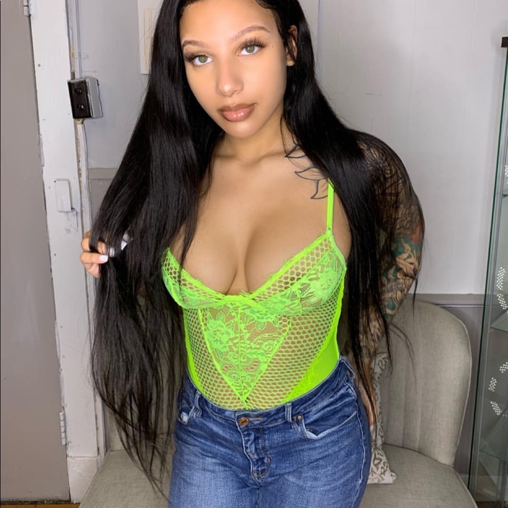 Electric breeze neon bodysuit